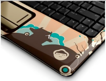 Illustration for article titled Pavilion dv2800t Artist Edition, HP and MTV Lovechild